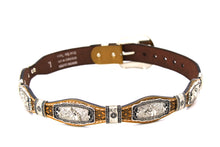 Load image into Gallery viewer, Concho Belt- #S608 Silver Western Concho Belt