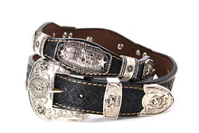 Load image into Gallery viewer, Concho Belt- #S608 Silver Western Concho Belt