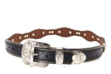 Load image into Gallery viewer, Concho Belt- #S608 Silver Western Concho Belt