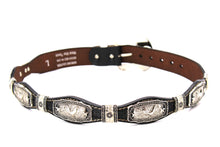 Load image into Gallery viewer, Concho Belt- #S608 Silver Western Concho Belt