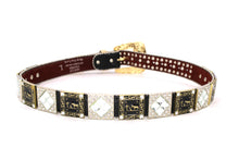 Load image into Gallery viewer, Rhinestone Belt - #5011 Longhorn Buckle w Rhombic Diamond Stone
