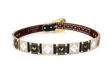 Load image into Gallery viewer, Rhinestone Belt - #5011 Longhorn Buckle w Rhombic Diamond Stone
