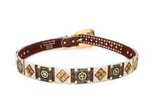 Load image into Gallery viewer, Rhinestone Belt - #5011 Longhorn Buckle w Rhombic Diamond Stone
