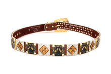 Load image into Gallery viewer, Rhinestone Belt - #5011 Longhorn Buckle w Rhombic Diamond Stone
