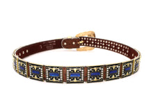 Cargar imagen en el visor de la galería, Rhinestone Belt - #5051 Longhorn Buckle w Double Longhorn
