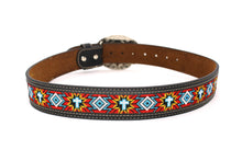 Cargar imagen en el visor de la galería, Embroidery Belt- 8006 2&#39;&#39; Width Aztec Fabric Print
