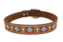 Cargar imagen en el visor de la galería, Embroidery Belt- 8006 2&#39;&#39; Width Aztec Fabric Print
