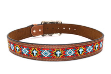 Cargar imagen en el visor de la galería, Embroidery Belt- 8006 2&#39;&#39; Width Aztec Fabric Print
