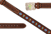 Cargar imagen en el visor de la galería, Embroidery Belt- 8006 2&#39;&#39; Width Aztec Fabric Print
