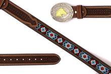 Cargar imagen en el visor de la galería, Embroidery Belt- 8006 2&#39;&#39; Width Aztec Fabric Print
