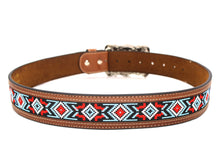Cargar imagen en el visor de la galería, Embroidery Belt- 8006 2&#39;&#39; Width Aztec Fabric Print
