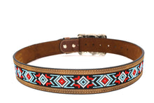 Cargar imagen en el visor de la galería, Embroidery Belt- 8006 2&#39;&#39; Width Aztec Fabric Print
