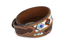 Cargar imagen en el visor de la galería, Embroidery Belt- 8006 2&#39;&#39; Width Aztec Fabric Print
