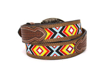Cargar imagen en el visor de la galería, Embroidery Belt- 8006 2&#39;&#39; Width Aztec Fabric Print
