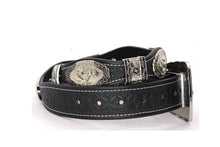 Cargar imagen en el visor de la galería, Concho Belt- #8030-8035 Silver Western Concho Belt
