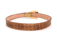 Cargar imagen en el visor de la galería, Plain Belt- #8051-8057 Longhorn Horse Crocodile Prayer Floral
