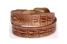 Cargar imagen en el visor de la galería, Plain Belt- #8051-8057 Longhorn Horse Crocodile Prayer Floral
