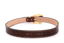 Cargar imagen en el visor de la galería, Plain Belt- #8051-8057 Longhorn Horse Crocodile Prayer Floral
