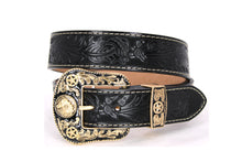 Cargar imagen en el visor de la galería, Plain Belt- #8051-8057 Longhorn Horse Crocodile Prayer Floral

