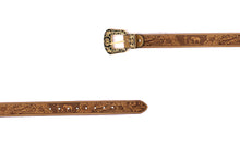 Cargar imagen en el visor de la galería, Plain Belt- #8051-8057 Longhorn Horse Crocodile Prayer Floral
