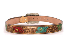 Cargar imagen en el visor de la galería, Plain Belt- #8051-8057 Longhorn Horse Crocodile Prayer Floral
