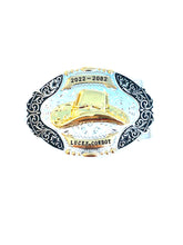 Cargar imagen en el visor de la galería, Buckle- B53 Cowboy Hat Gold &amp;Silver
