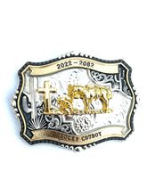 Load image into Gallery viewer, B55- Cowboy Prayer Gold &amp; Silver
