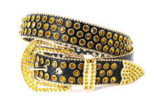 Load image into Gallery viewer, Rhinestone Belt- #005 005A 006 007 Shiny Unisex Rodeo Bling Belt -1
