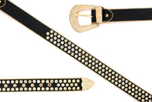 Load image into Gallery viewer, Rhinestone Belt- #005 005A 006 007 Shiny Unisex Rodeo Bling Belt -2
