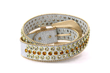 Load image into Gallery viewer, Rhinestone Belt- #005 005A 006 007 Shiny Unisex Rodeo Bling Belt -3
