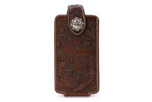 Cargar imagen en el visor de la galería, Phone Holster- #344 Prayer Elastic Panel Magnetic Closure Phone Case Size L
