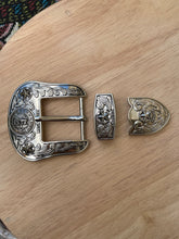 Load image into Gallery viewer, Buckle- 3p7 Bronze Brass or Chrome Silver Fits 1.5&#39;&#39;-Prayer
