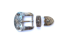 Load image into Gallery viewer, Buckle- 3p7 Bronze Brass or Chrome Silver Fits 1.5&#39;&#39;-Star
