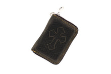 Load image into Gallery viewer, Short Wallet- #688 Genuine Leather Chain Wallet Hip Hop Rock
