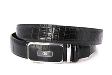 Cargar imagen en el visor de la galería, Plain Belt-  Genuine Cow Leather Belt Crocodile Pattern CG Cougar Alligator H Line Z #1
