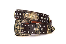 Load image into Gallery viewer, Concho Belt- #N02 Concho with Acrylic Stone -2
